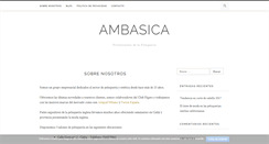 Desktop Screenshot of ambasica.com